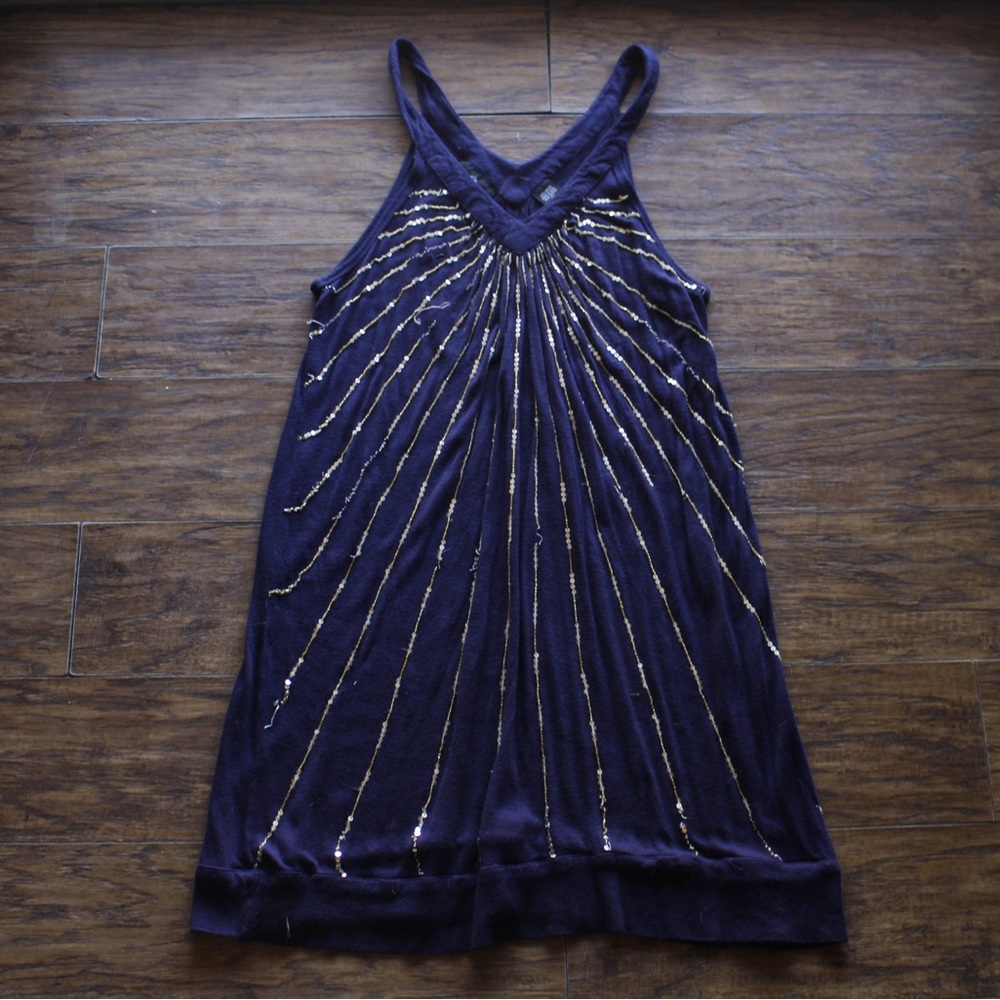 Angie blue dress